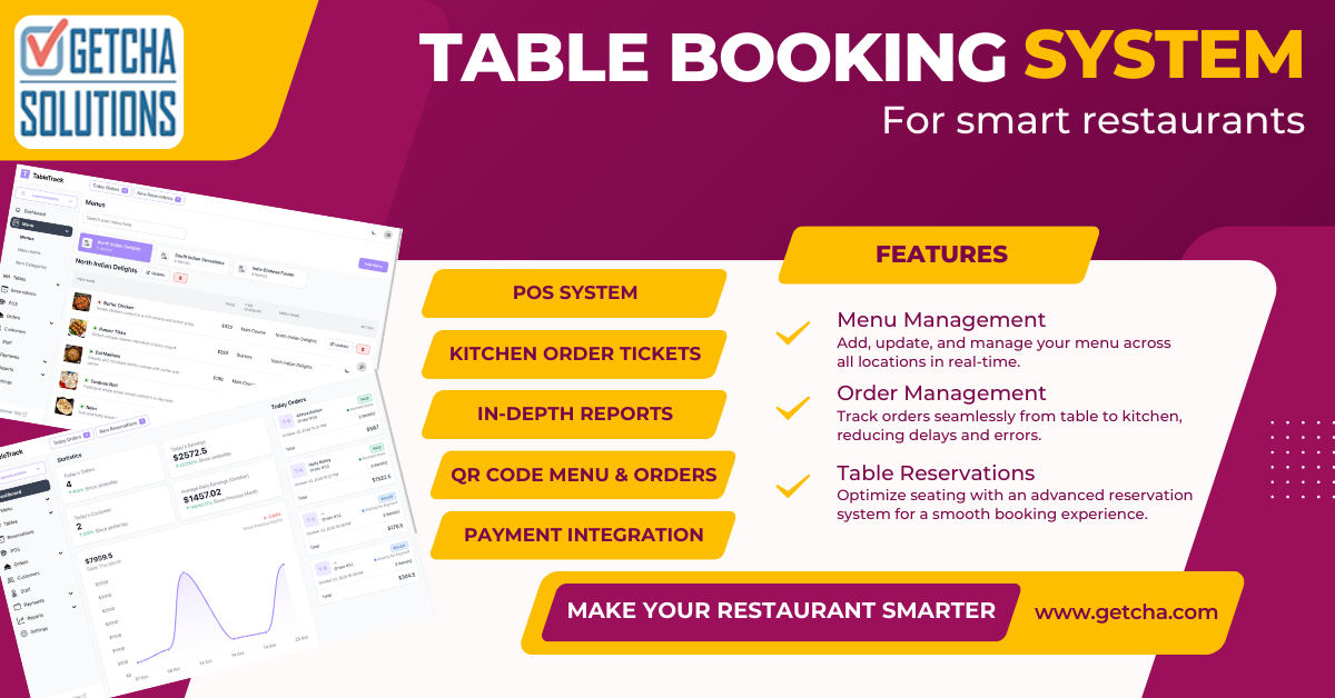 Restaurant Table Booking System